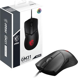 MSI Clutch GM31 Lightweight mysz gamingowa czujnik optyczny