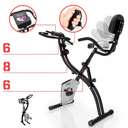 Rower Magnetyczny 2,5 Kg Pionowy Treningowy Stacjonarny