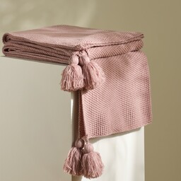 Jednokolorowy koc dzianinowy Zoltane 130x170 cm