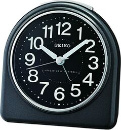 Seiko Budzik tworzywo sztuczne czarny QHR204K