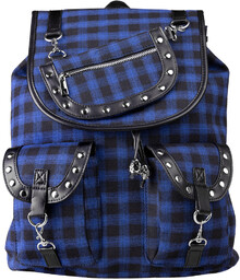 plecak BANNED - TARTAN BLUE