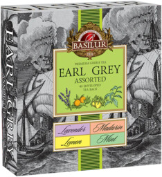 Zestaw herbat GREEN EARL GREY ASSORTED saszetki -
