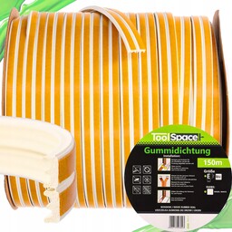 Uszczelka samoprzylepna do okien E 150 mb Biały