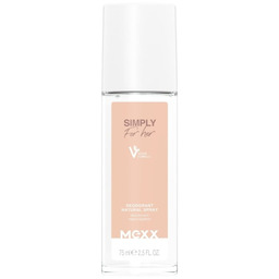 MEXX Dezodorant naturalny spray Simply for Her 75