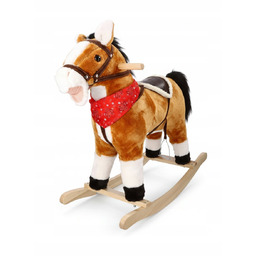 KOŃ NA BIEGUNACH KONIK NA BIEGUNACH JEŹDZIK BUJACZEK