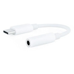 Kabel przejściowy USB-C na gniazdo 3,5 mm, biały,