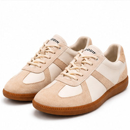 Damskie sneakersy Goodin  beżowo-kremowe 41