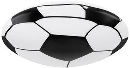 Globo LEMMI 54009D1 plafon lampa sufitowa biało-czarna dekor