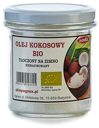 BIO Olej kokosowy 270 ml - TŁOCZONY