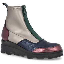 Hiszpańskie botki na platformie - HISPANITAS CHI243711 MULTIKOLOR