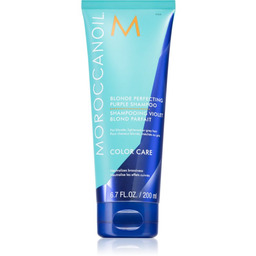 Moroccanoil Blonde Perfecting, fioletowy szampon ochładzający odcień