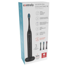 HYDREX Szczoteczka soniczna Controly Daily II czarna ->