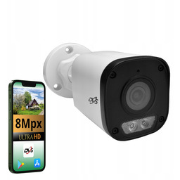 Kamera Dvs 8MPX Ip Poe Lightline Hybrydowa Tuba