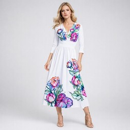 Pakamera Kwiatola - Suknia ślubna w kwiaty