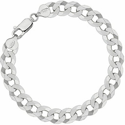 Srebrna Bransoletka Męska Pancerka 8,50 mm pr 925