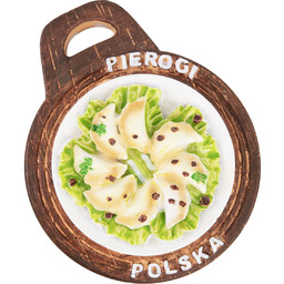 Magnes na lodówkę Pierogi Polska