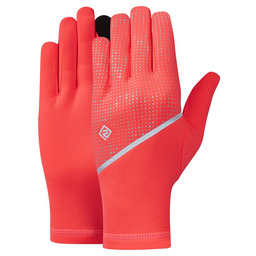 RONHILL Rękawiczki do biegania REFLECT GLOVE hot coral/reflect