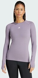 adidas Kobiety Techfit Long Sleeve Training Top, Shadow