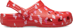 Klapki Crocs Classic Vday Clog 209682 Czerwony