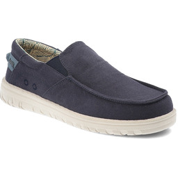 Jeep Granatowe Półbuty Stylowe Wsuwane Obuwie Męskie