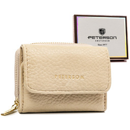 Mały portfel damski z ochroną RFID skóra ekologiczna