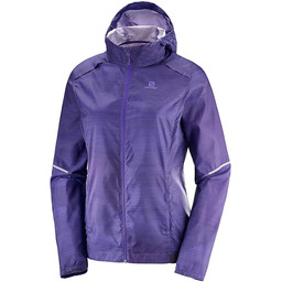 SALOMON Damska kurtka wiatrówka Agile, poliester