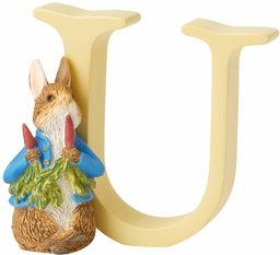 Beatrix Potter A5013 litera alfabetu U Piotruś królik