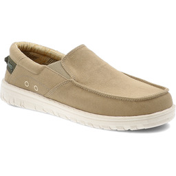 Jeep Beżowe Półbuty Wsuwane Obuwie Męskie