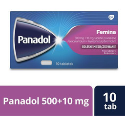 PANADOL FEMINA - 10 tabletek -> Odbiór