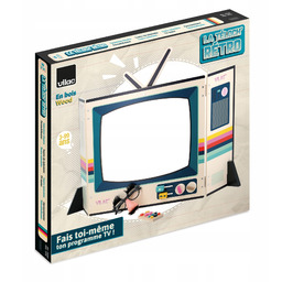 Vilac: Teatrzyk w kształcie telewizora vintage 3+ 4635