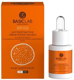 BASICLAB Esteticus Antyoksydacyjne serum wzmacniające Blask i Elastyczność,