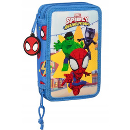 Piórnik Spidey Spiderman z Wyposażeniem Hulk 28el.