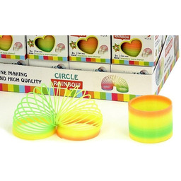 Sprężyna tęczowa 8x8x8cm (24szt)