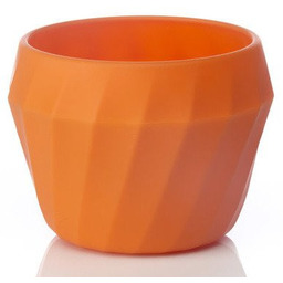 Silikonowa miska 2w1 Humangear Flexibowl - orange