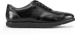 Męskie sneakersy ze skóry licowej na platformie