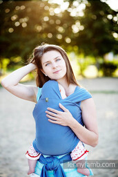 Lennylamb Chusta Elastyczna Do Noszenia Dzieci Lapis Lazuli