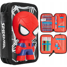 Piórnik Spider-man Marvel Dla Dzieci Kredki Do Kolorowania