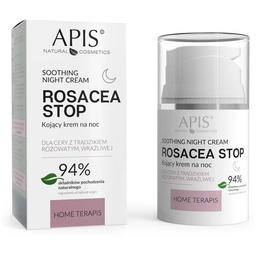 Apis Rosacea-Stop Krem kojący na noc do cery