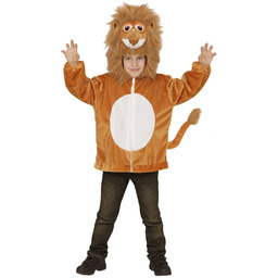 Widmann 11008320 kostium dziecięcy lew z pluszu, 104