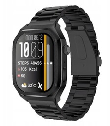 Smartwatch Maxcom Fw65 Iron S Czarny Amoled Always-On