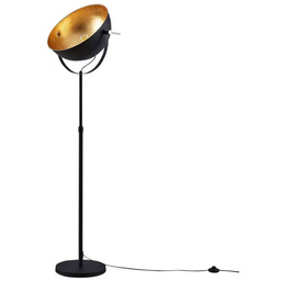 Lindby - Muriel 1 Lampa Podłogowa Black/Gold