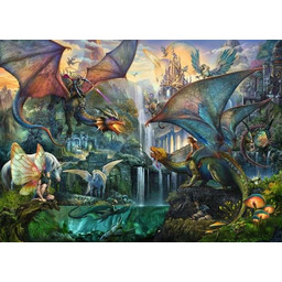 Ravensburger, puzzle, Smok, 9000 el.