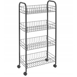 Markowy Wózek Na Kółkach Mobilny Regał Kuchenny Szafka