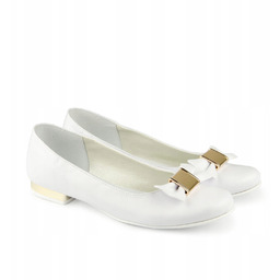 Buty komunijne dziewczęce baleriny 801 31