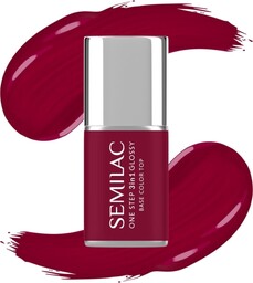 SEMILAC One Step Glossy 3in1 Lakier hybrydowy