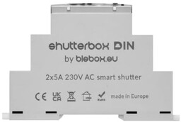 BleBox ShutterBox DIN - sterownik rolet 230V WiFi