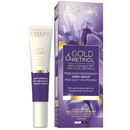 Gold&Retinol przeciwzmarszczkowy krem-serum pod oczy i na powieki