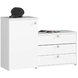 Elior Klasyczna Szafka Na Obuwie Biała F4-G93