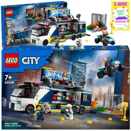 LEGO KLOCKI CITY - Policyjna ciężarówka z laboratorium
