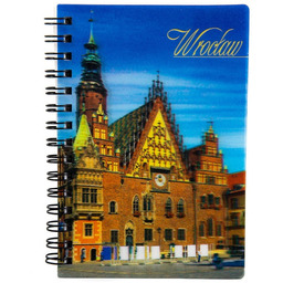 Notatnik 3D Wrocław Ratusz